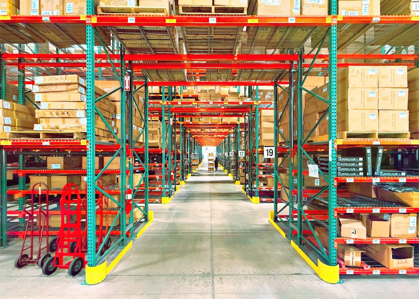 Warehouse inspection